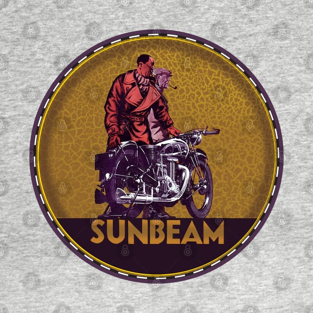 Sunbeam Motorcycles Vintage by Midcenturydave